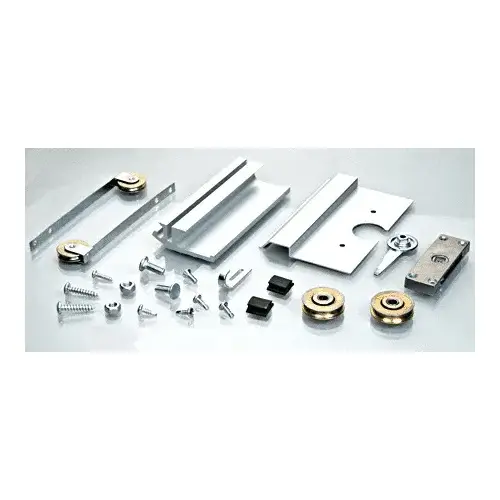 Satin Anodized 2-1/2" Super Heavy-Duty KDEX Series Extruded Screen Door Hardware Kit Satin Anodized 2-1/2" Super Heavy-Duty KDEX Series Extruded Screen Door Hardware Kit