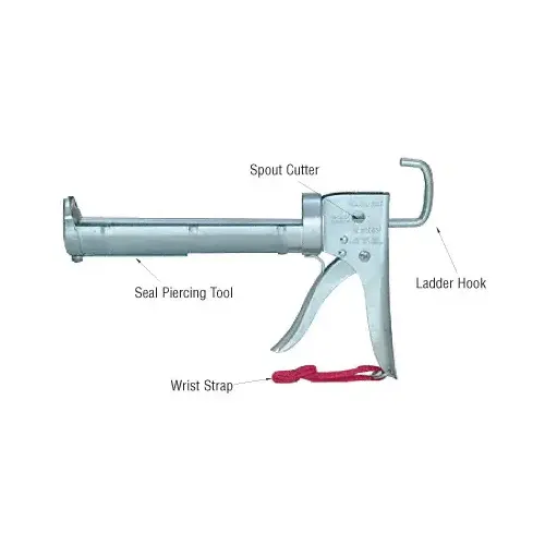 Newborn Ratchet Rod Caulking Gun Red Newborn Ratchet Rod Caulking Gun Red