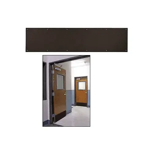 10" x 34" Oil Rubbed Bronze Kick Plate