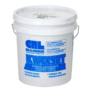 Kwikset KWX50 50 Lb. Expanding Cement Gray