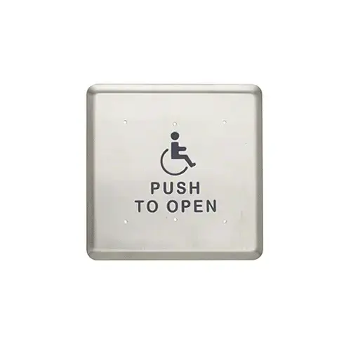 Stainless Hardwire "Push to Open" Automatic Door Switch