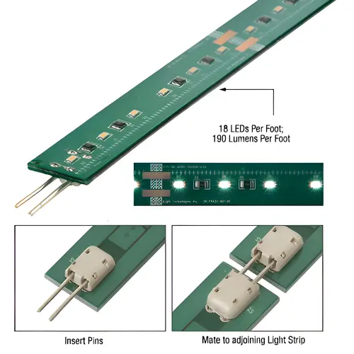 Cool White 24" LED Strip Light Cool White 24" LED Strip Light