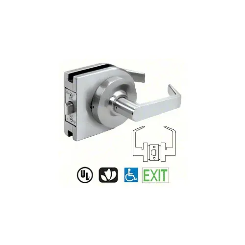 Satin Anodized Grade 1 Lever Lock Housing - Passage