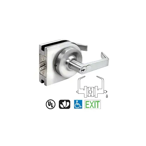 Polished Stainless Grade 1 Lever Lock Housing - 7-PIN SFIC Entrance Polished Stainless Grade 1 Lever Lock Housing - 7-PIN SFIC Entrance