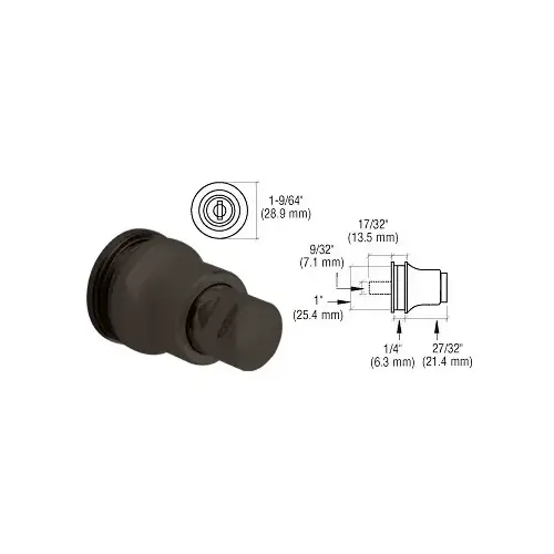 Dark Bronze Push Button Lock for Cabinet Glass Door Dark Bronze Push Button Lock for Cabinet Glass Door