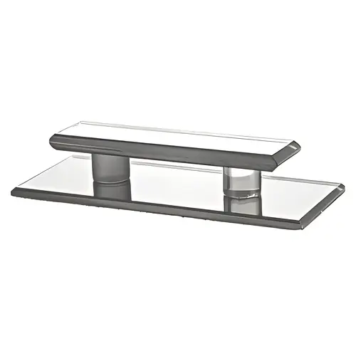 Clear Acrylic Large Stick-On Mirror Pull, Acrylic Material, 5" Length, 1-3/4" Width, Polished Bevel, Clear Finish Clear Acrylic Large Stick-On Mirror Pull, Acrylic Material, 5" Length, 1-3/4" Width, Polished Bevel, Clear Finish