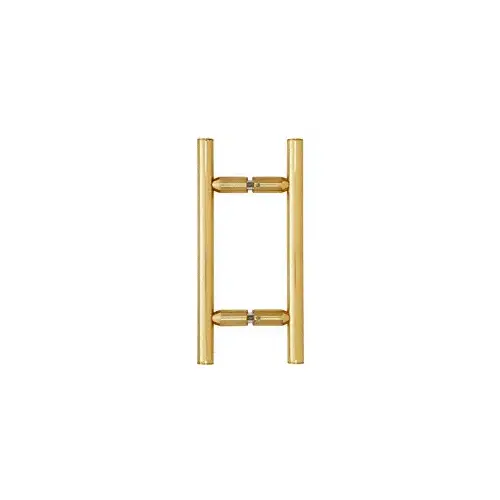 Unlacquered Brass 6" Ladder Style Back-to-Back Pull Handle Unlacquered Brass 6" Ladder Style Back-to-Back Pull Handle