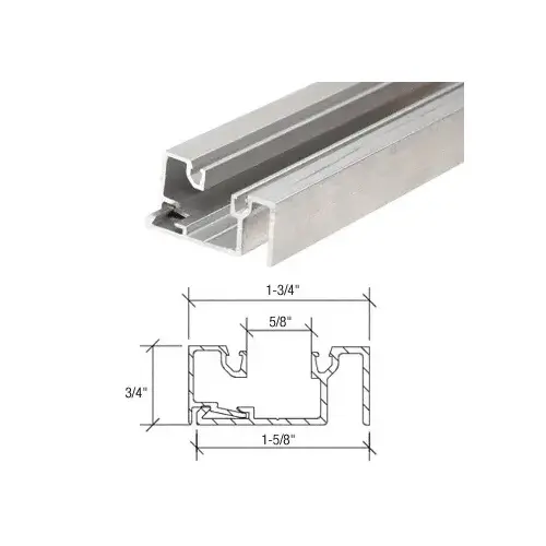 Mill Glass Sash for 1/4" to 3/8" Glass - 254" Length Mill Glass Sash for 1/4" to 3/8" Glass - 254" Length