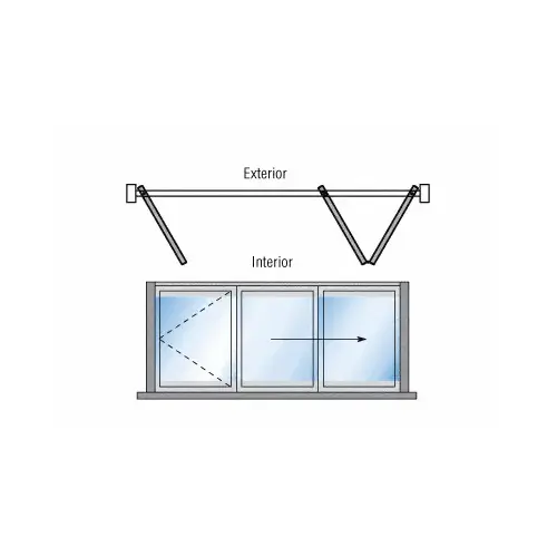 Bronze Anodized S55 Monterey Bi-Fold & Pivot 2+1 Right Hand Interior Swing with Flush Sill and Exterior Lever Lock Bronze Anodized S55 Monterey Bi-Fold & Pivot 2+1 Right Hand Interior Swing with Flush Sill and Exterior Lever Lock