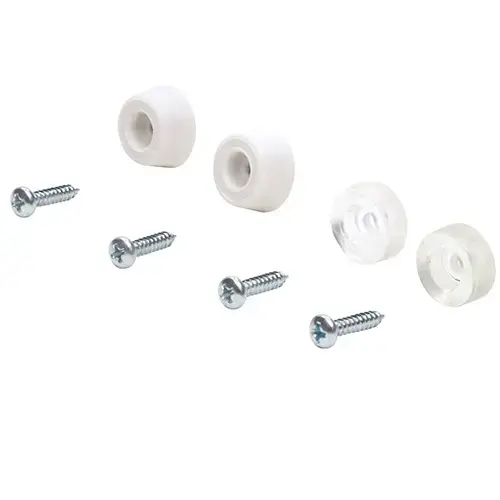 Tub Enclosure and Sliding Shower Screw-On Bumper Assortment Tub Enclosure and Sliding Shower Screw-On Bumper Assortment