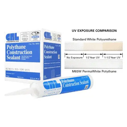 WhitePermaWhite Polythane Construction Sealant - Cartridge