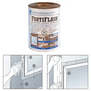 FortiFlash M705030 25 mil 9" x 75 ft Fortifiber Waterproof Flashing75' Roll