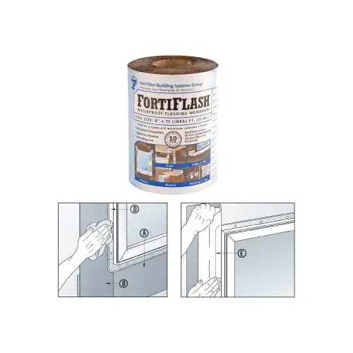 25 mil 12" x 75 ft Fortifiber Waterproof Flashing75' Roll