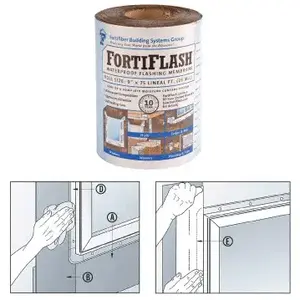FortiFlash M706030 40 mil 9" x 75 ft Fortifiber Waterproof Flashing75' Roll