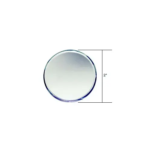 Clear Mirror Round Shape Glass Mirror Baguettes