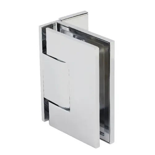 Chrome Melbourne Adjustable Wall Mount Offset Back Plate with Cover Plate Hinge Chrome Melbourne Adjustable Wall Mount Offset Back Plate with Cover Plate Hinge