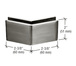 Brushed Stainless Steel