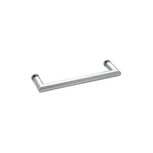 Polished Chrome 18" MT Series Round Tubing Mitered Corner Single-Sided Towel Bar