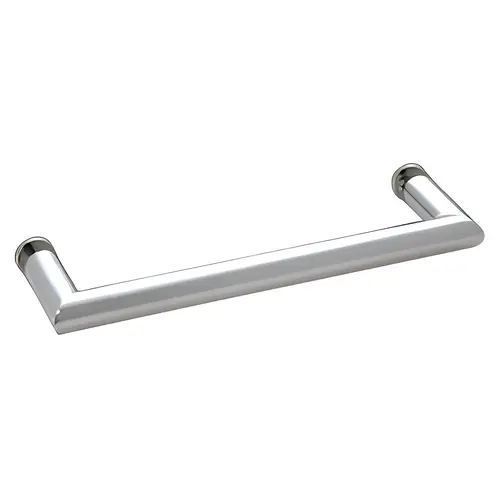 Polished Chrome 18" MT Series Round Tubing Mitered Corner Single-Sided Towel Bar Polished Chrome 18" MT Series Round Tubing Mitered Corner Single-Sided Towel Bar