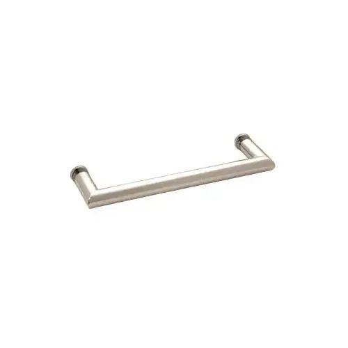 Polished Nickel 18" MT Series Round Tubing Mitered Corner Single-Sided Towel Bar