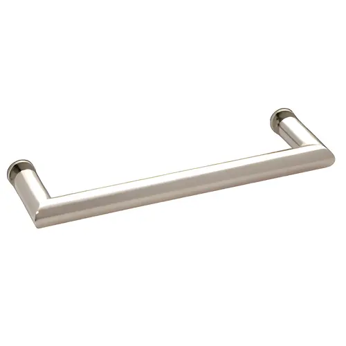 Polished Nickel 18" MT Series Round Tubing Mitered Corner Single-Sided Towel Bar Polished Nickel 18" MT Series Round Tubing Mitered Corner Single-Sided Towel Bar