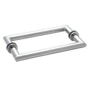 CRL MT18X18CH Polished Chrome 18" MT Series Back-to-Back Towel Bar
