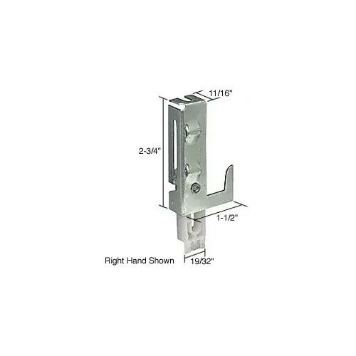 Bottom Wardrobe Door Guide for Acme - pack of 2 Bottom Wardrobe Door Guide for Acme - pack of 2