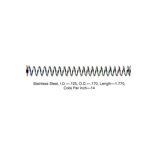 1.77" Long Slide Bolt Spring - Bulk 100/Pk 1.77" Long Slide Bolt Spring - Bulk 100/Pk