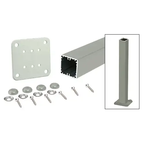 Agate Gray 200, 300, 350, and 400 Series 36" Surface Mount Post Kit Agate Gray 200, 300, 350, and 400 Series 36" Surface Mount Post Kit