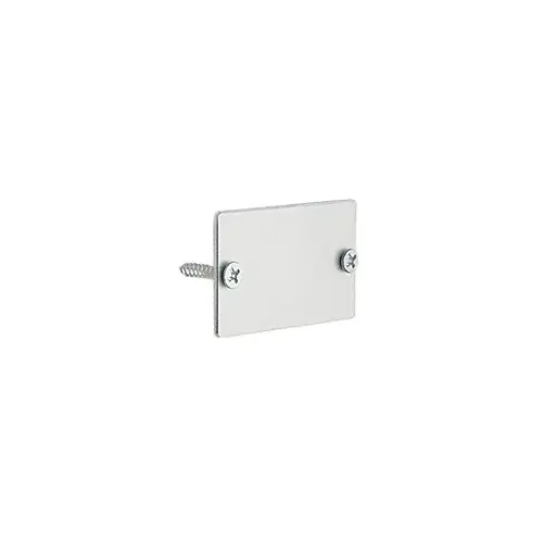 Satin Anodized Two-Piece Snap in Sash End Cap Satin Anodized Two-Piece Snap in Sash End Cap
