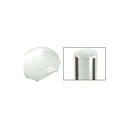 Sky White AWS 135 Degree Round Post Cap Sky White AWS 135 Degree Round Post Cap