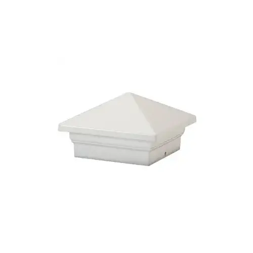 Sky White Sirius Series 4" x 4" Decorative Post Cap