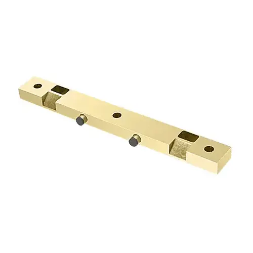 Polished Brass Door Stop/Strike for Double Doors Polished Brass Door Stop/Strike for Double Doors
