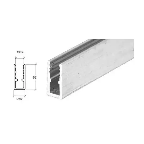 Mill 5/16" Aluminum Window Frame - 144"