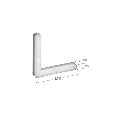 Nylon Frame Corner Translucent - pack of 20 Nylon Frame Corner Translucent - pack of 20