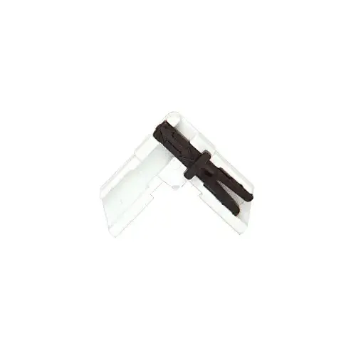 White Screen Corner with Slide Lock - pack of 20