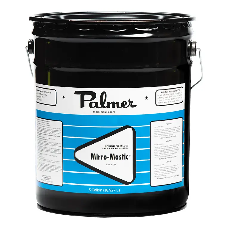 Palmer Mirro-Mastic - 5 Gallon Can Black PM205