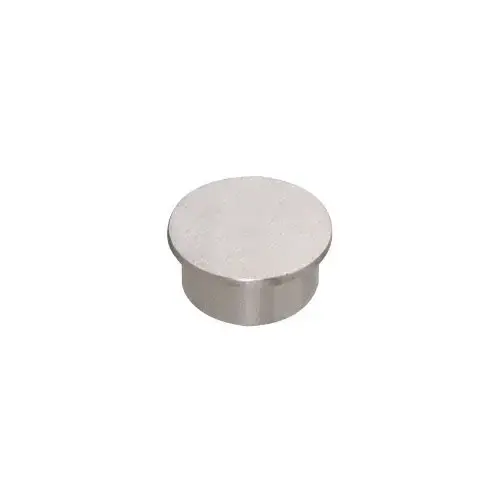 Brushed Stainless 1-1/2" Schedule 40 End Cap