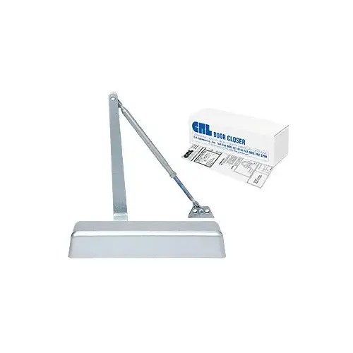 Aluminum Adjustable Spring Power Size 1 to 4 Surface Mount Door Closer