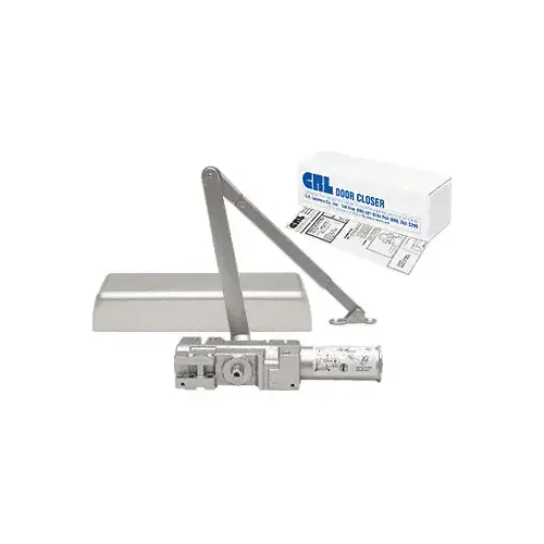 CRL PR90 Aluminum Finish Adjustable Spring Power Size 1-6