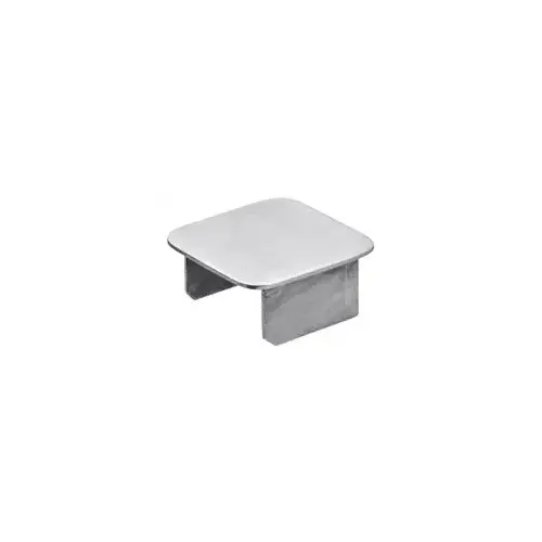 Painted Aluminum 2" Square End Cap Painted Aluminum 2" Square End Cap