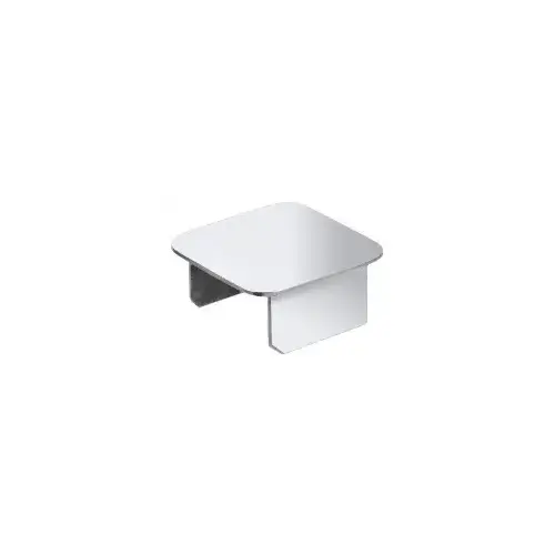 Polished Stainless 2" Square End Cap Polished Stainless 2" Square End Cap