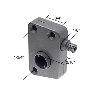 CRL R7021 Right Hand Window Slant Sill Operator 1-3/4" Screw Holes