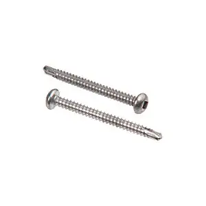 CRL RCBS Stainless Steel Self Tapping Railing Screws Mill