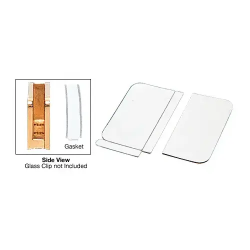 Replacement Gasket for SA95/96 Series Glass Clips Clear Replacement Gasket for SA95/96 Series Glass Clips Clear