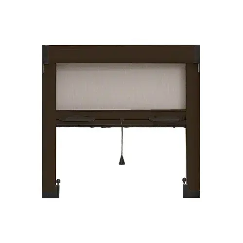 Bronze 39" Retractable Window Screen