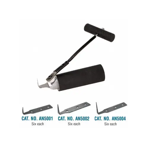 Foam-Grip Push-Button Cold Knife Kit with 18 Blades Black Foam-Grip Push-Button Cold Knife Kit with 18 Blades Black