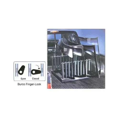 18" 5-Lite Burco Redi Rack Black