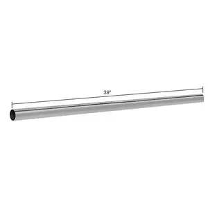 CRL S1BN CRL Brushed Nickel 39" Support Bar