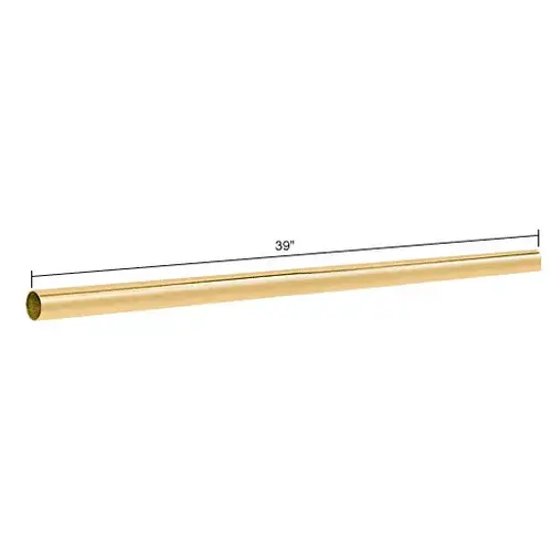 CRL Polished Brass 39" Support Bar CRL Polished Brass 39" Support Bar